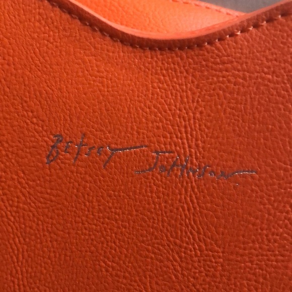 Betsey Johnson Kitsch pumpkin crossbody bag orange XOGINGER New with tags - Picture 8 of 14